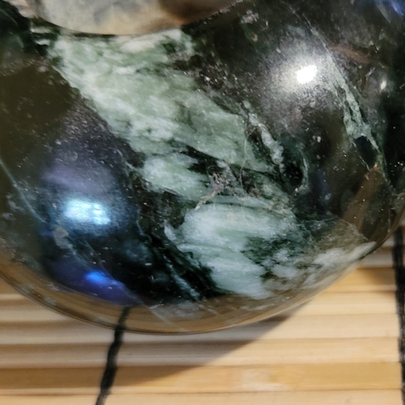 Natural Green Marble Votive Tea Light Candle Holders Stone '80s - Picture 3 of 7